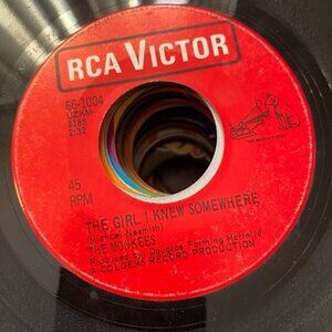 The Monkees - The Girl I Knew Somewhere 66-1004 45rpm VG+ R17